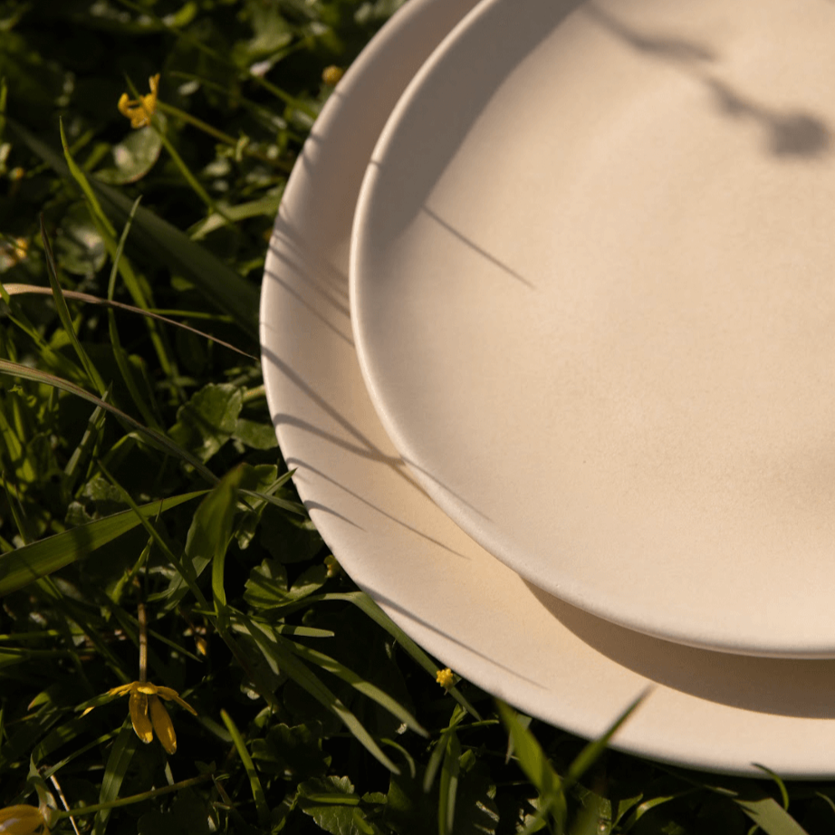 Set Sines | Dinner Plate Beige Satin