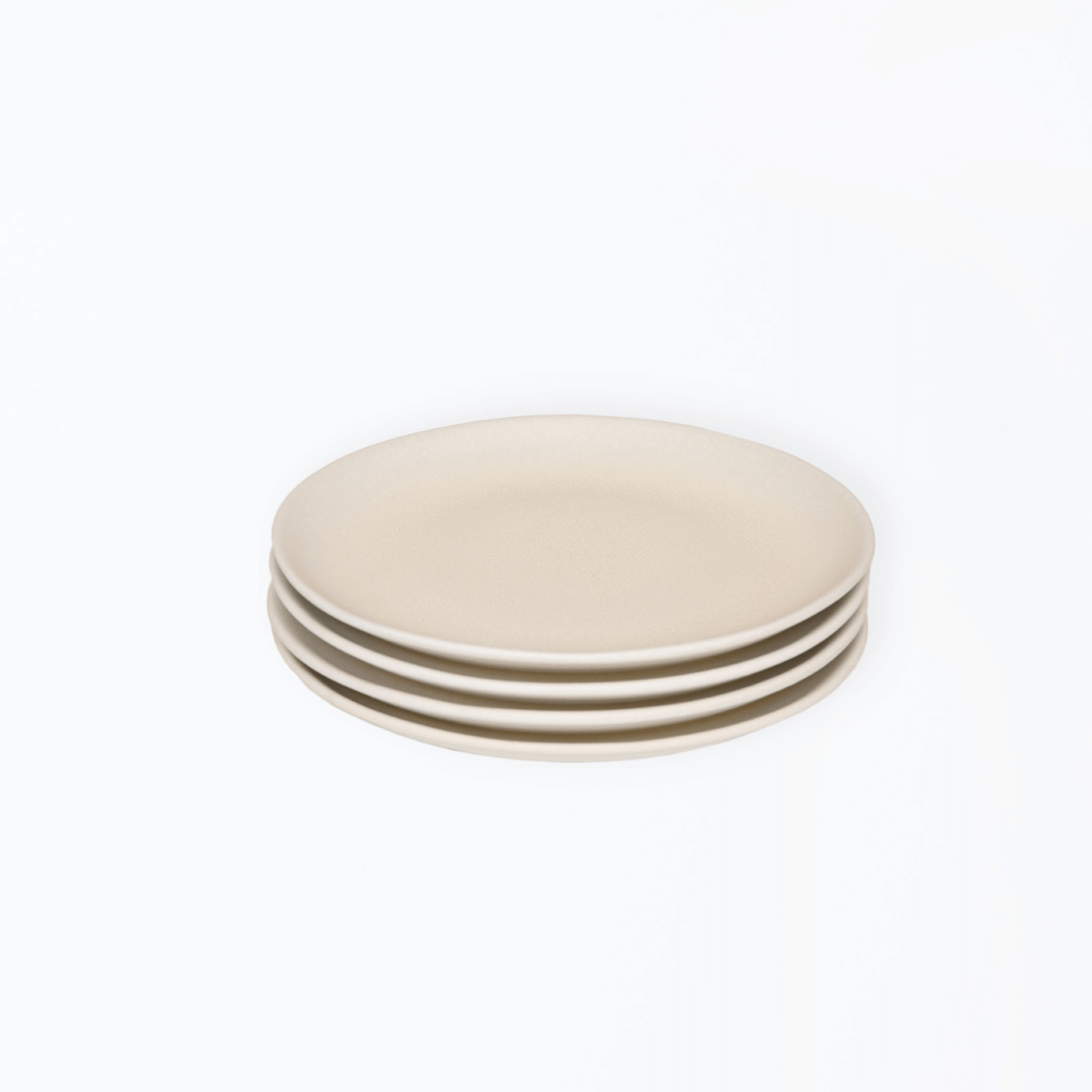 Set Sines | Side Plate Beige Satin