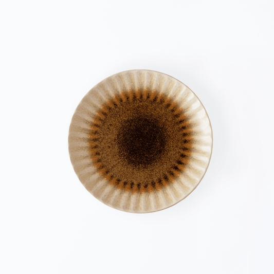 Colares | Dinner Plate Brown Satin